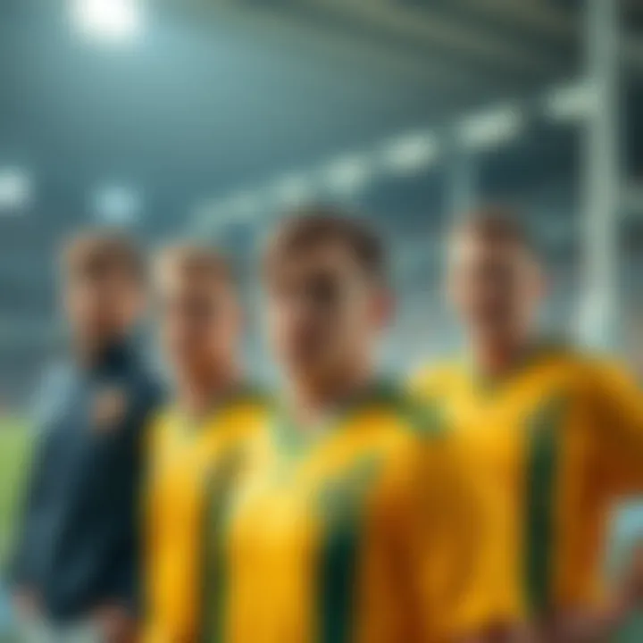 Key players of Australia football team
