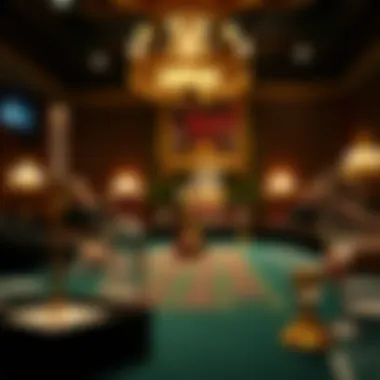 A historical depiction of baccarat's origins