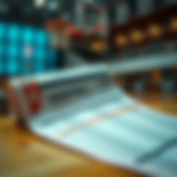 Close-up of a basketball betting slip