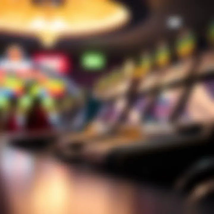 Detailed Game Selection Detailed game selection in an online live casino