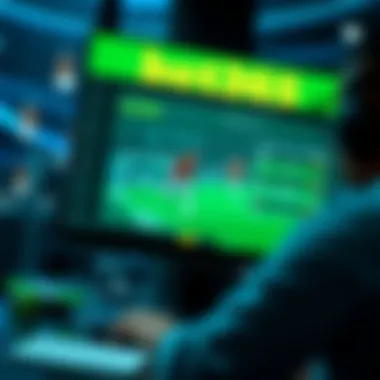 User experience flow on a betting site