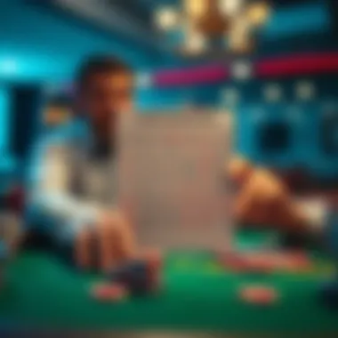 Betting Strategy and Card Rankings Illustration of betting strategy based on card rankings