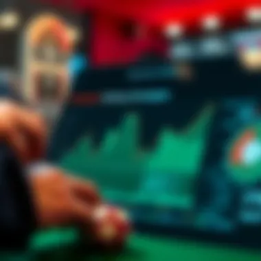 Strategic betting chart illustrating risk management