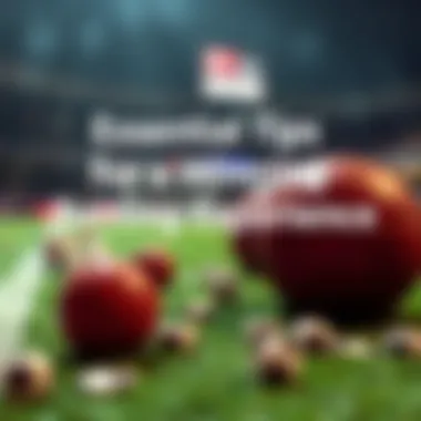 Visual representation of tips for successful betting