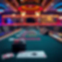 Strategic blackjack table setup