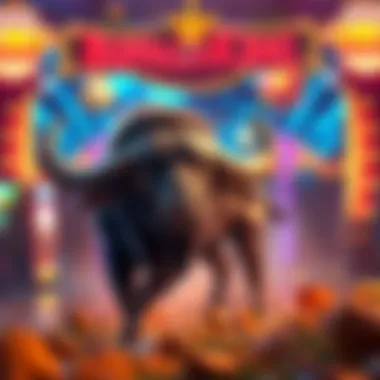 Dynamic gameplay of Buffalo King Megaways showcasing vibrant visuals