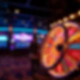 Visual representation of free spins in action