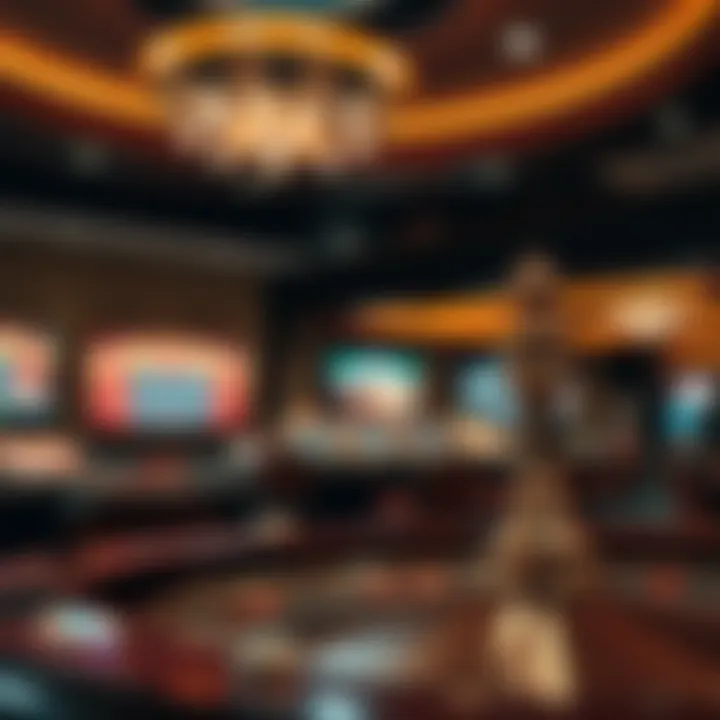 Overview of various casino games