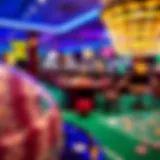 Diverse casino games showcased