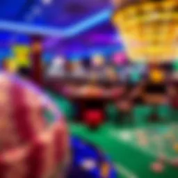 Diverse casino games showcased