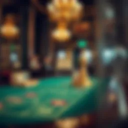 A historical representation of classic casino games