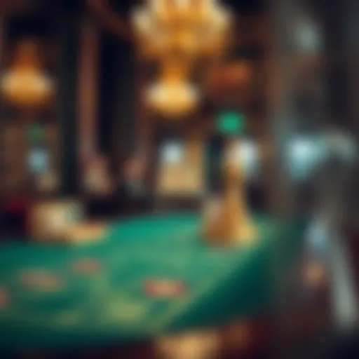 A historical representation of classic casino games