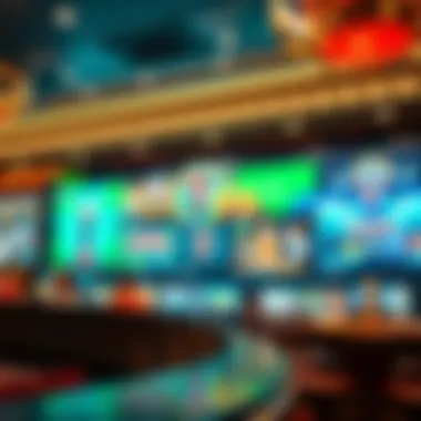 Modern online casino interface showcasing various games