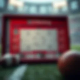 A football strategy diagram showcasing tactics used in CFL games