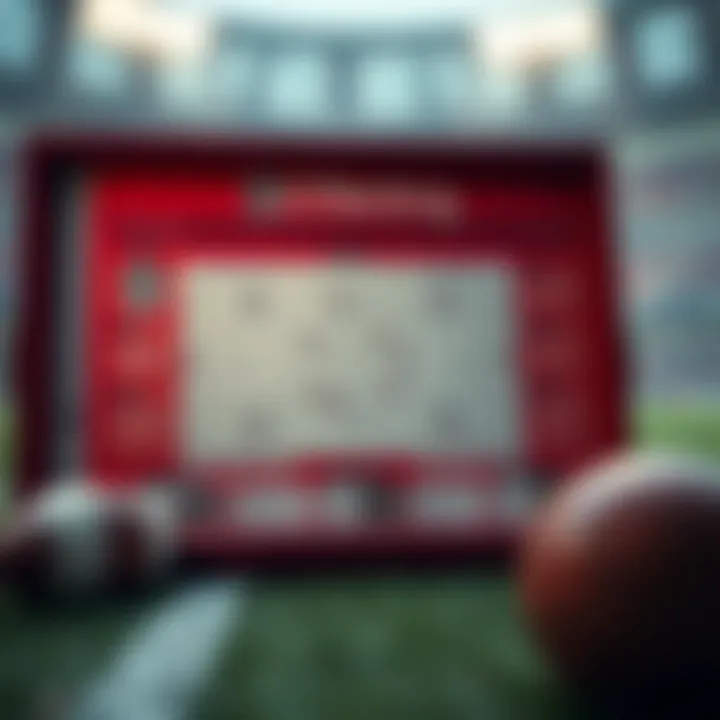 A football strategy diagram showcasing tactics used in CFL games