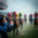 A thrilling horse race at Cheltenham Festival