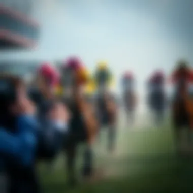 A thrilling horse race at Cheltenham Festival