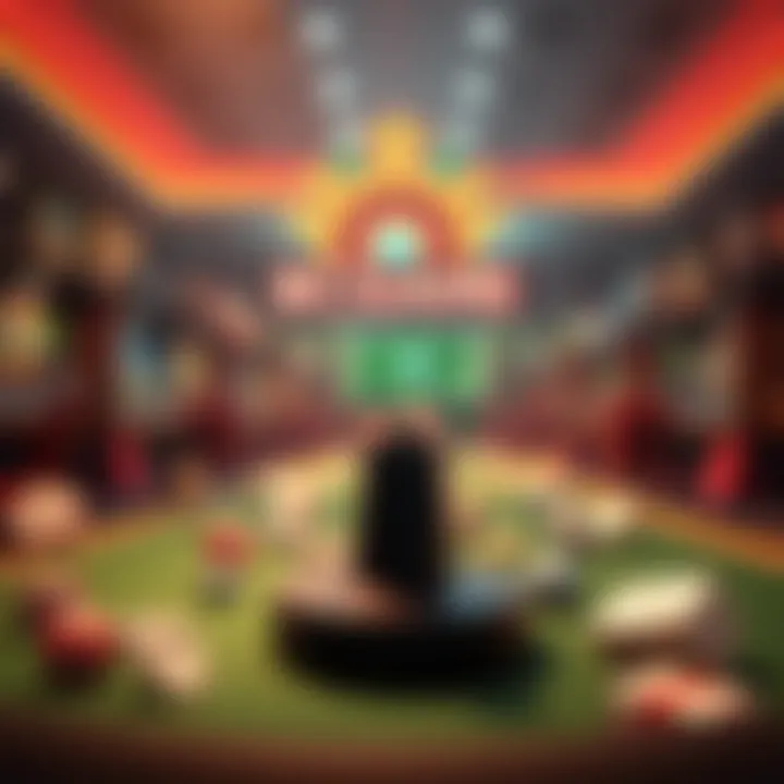 A visual representation of diverse gaming options available on BCGame platform