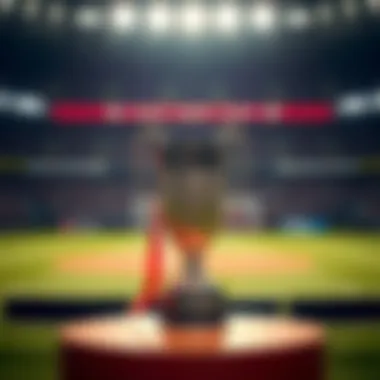 European Championship trophy presentation