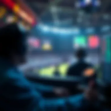 Illustration of secure online betting practices