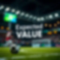 Conceptual representation of expected value in probability