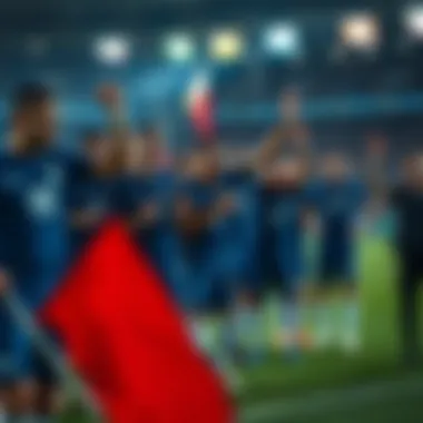 Celebrating Achievements of the France U20 Team Celebration of achievements by the France U20 team