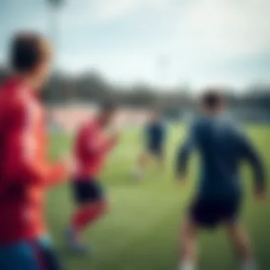 Training Excellence in France U20 Football Development Training session showcasing player development