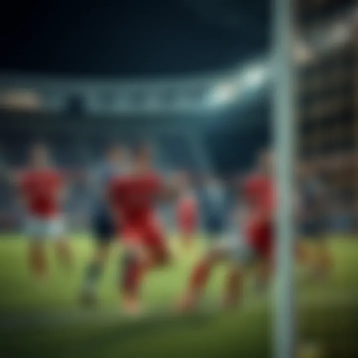 A historic moment from a U21 championship match