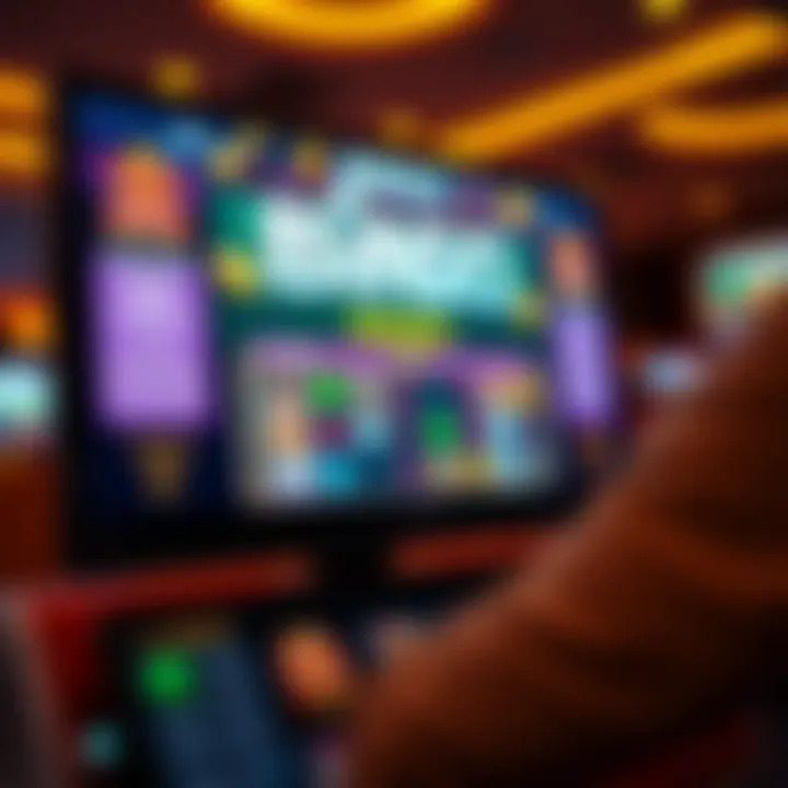 Dynamic Online Bingo Experience An engaging online bingo interface showcasing vibrant cards and interactive features.