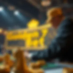 Conceptual visualization of Golden Bet strategy in betting market