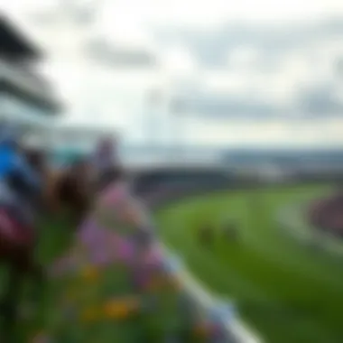 Iconic view of the Grand National at Aintree