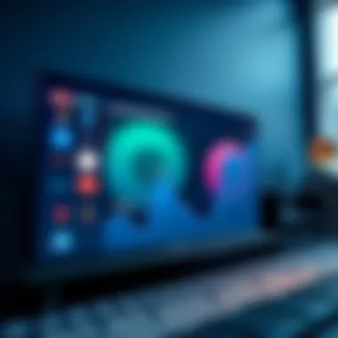 A graph illustrating the rise of free streaming services over the years.