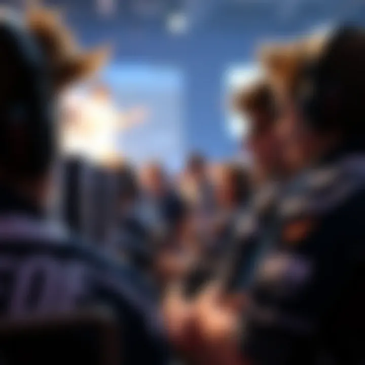 Exciting gameplay moment from a popular esports tournament held at IEM Katowice.