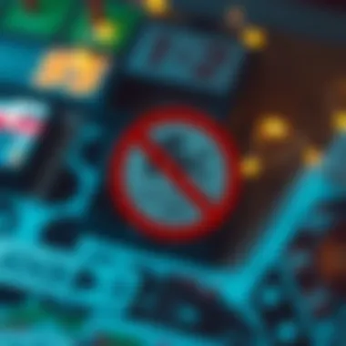 Graphic of preventive measures against addiction