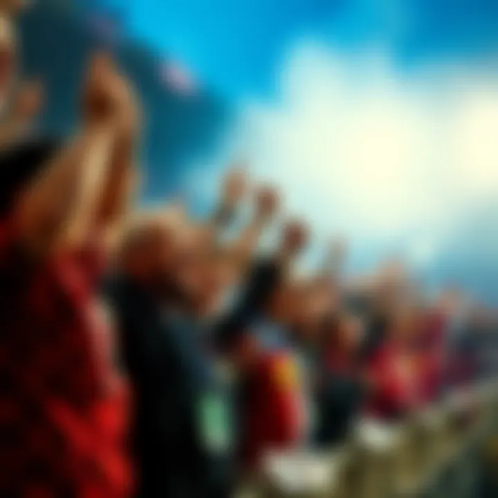 Passionate Fan Culture Fans cheering passionately