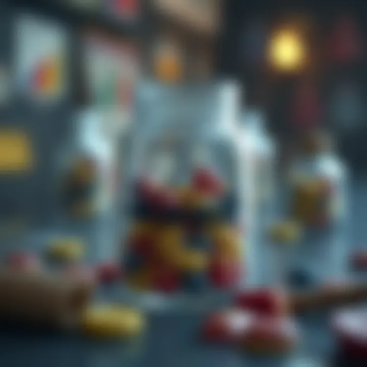 Visual representation of Jammin Jars game mechanics