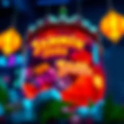 Vibrant game interface showcasing Jammin Jars slot features