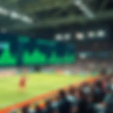 Visual representation of team performance data in KBO