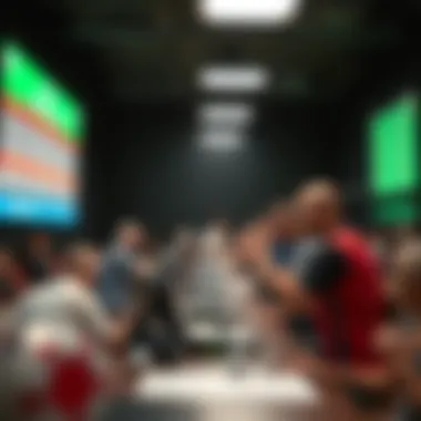 Visual representation of recent trends in the betting market