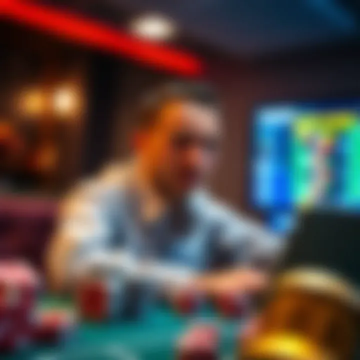 Understanding Gambling Laws Visual representation of legal aspects of online gambling