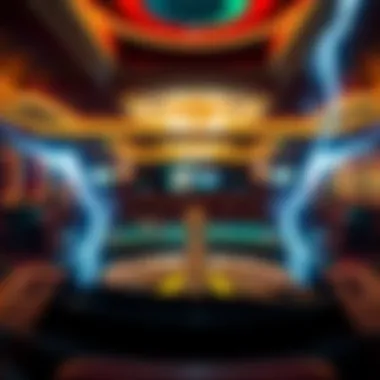 Immersive Casino Atmosphere with Lightning Roulette Casino ambiance featuring Lightning Roulette