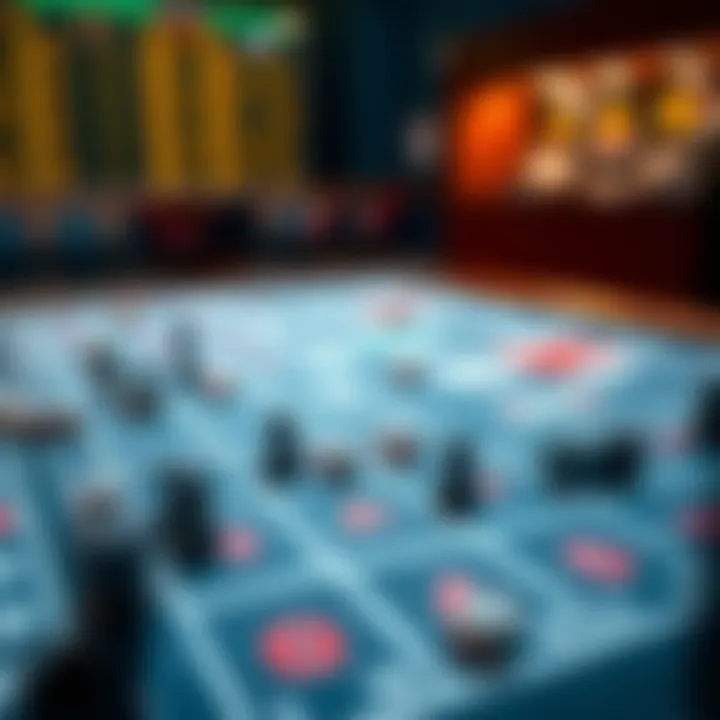 Effective Betting Strategies in Action A strategic betting layout, illustrating effective betting strategies in action.