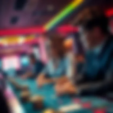 Live casino gaming experience