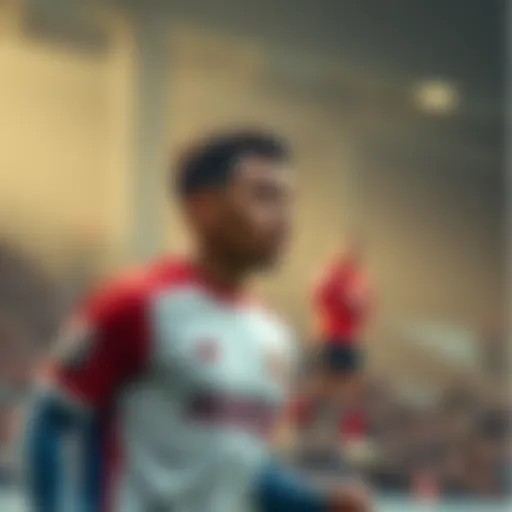 Luton FC players in action during a match