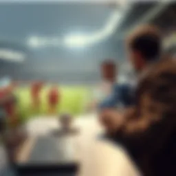Conceptual representation of online betting strategies