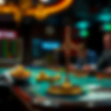 An enlightening graphic illustrating the legal considerations in online gambling