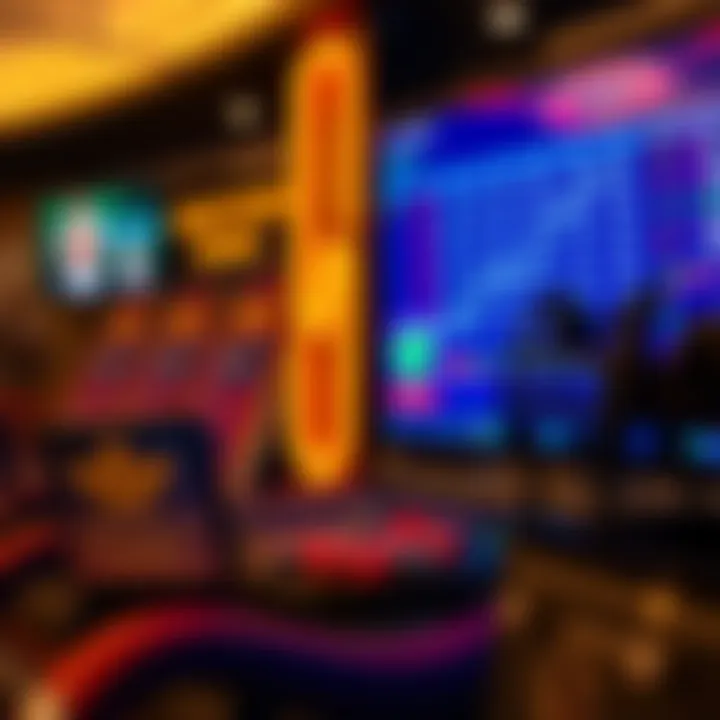 Visual representation of betting strategies in online gambling