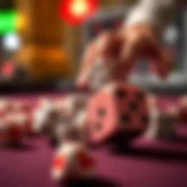 The Dynamics of Dice in Craps Craps dice in action