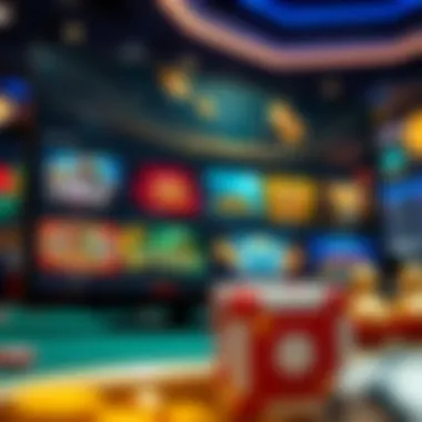 A compelling online casino interface showcasing various game options