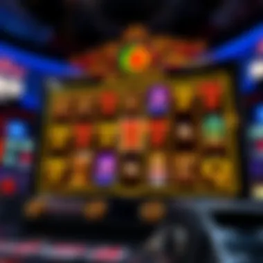 Strategic elements in betting displayed through a mesmerizing slot layout